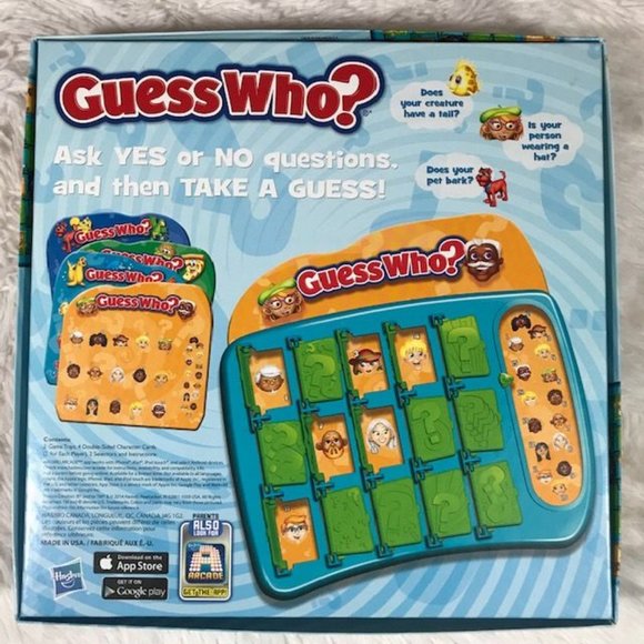 Guess Who? Game Who's Left? Game Hangman Magnetic Game Set - Picture 4 of 16